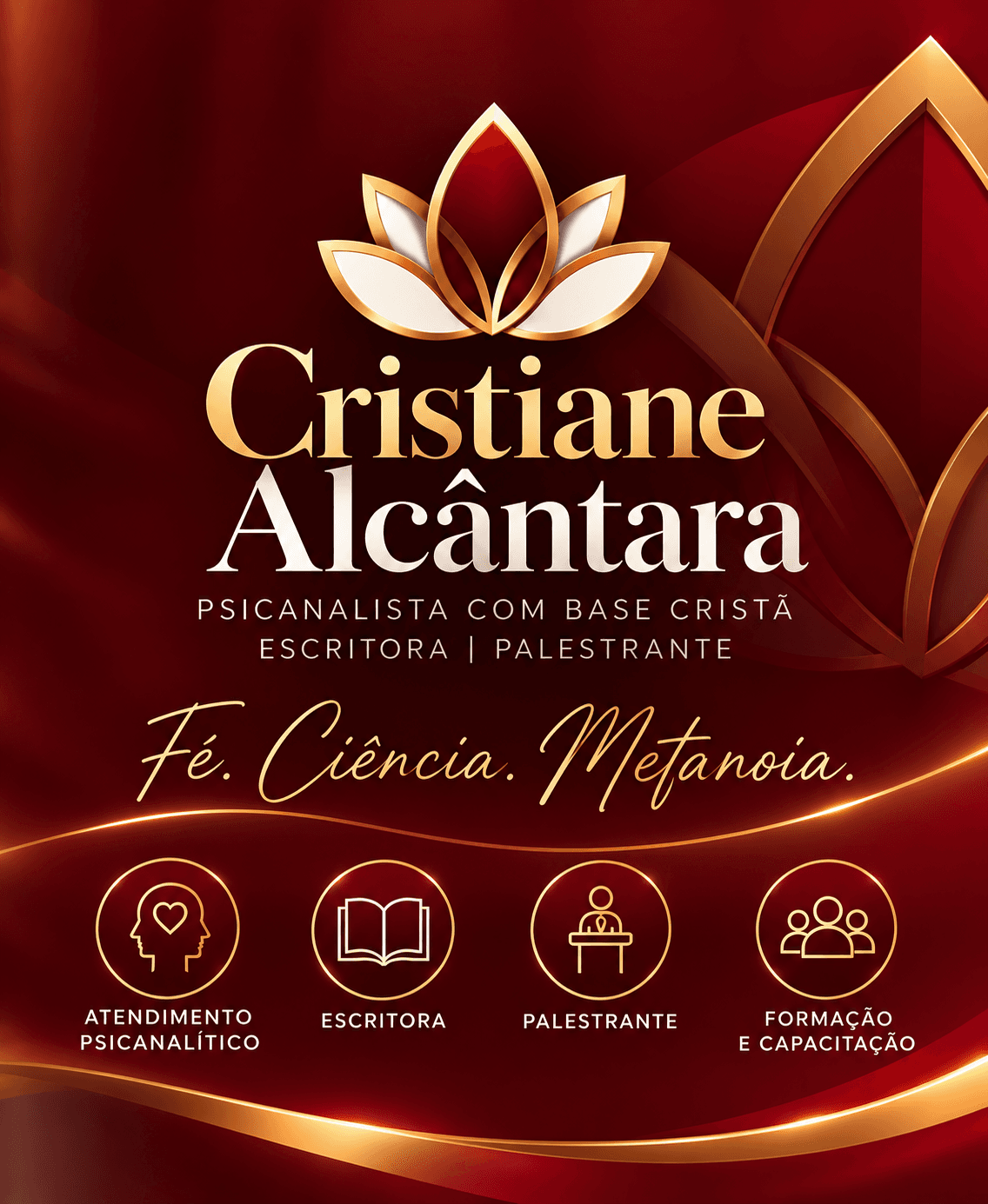 Cristiane Alcântara — Psicanalista Cristã
